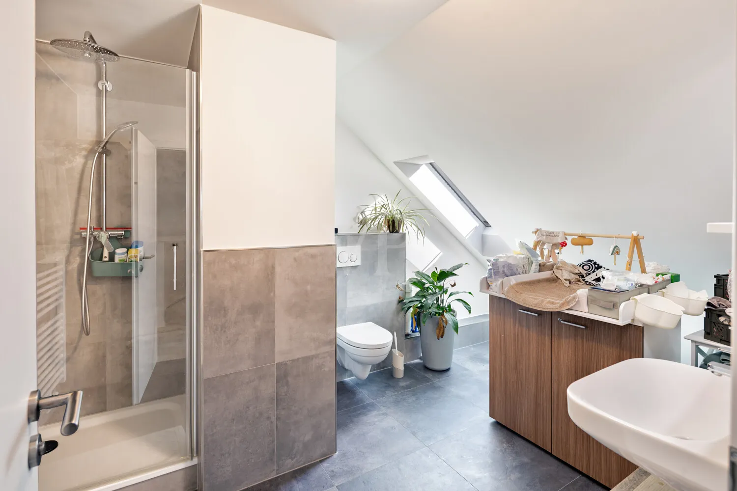 Dachgeschoss Badezimmer