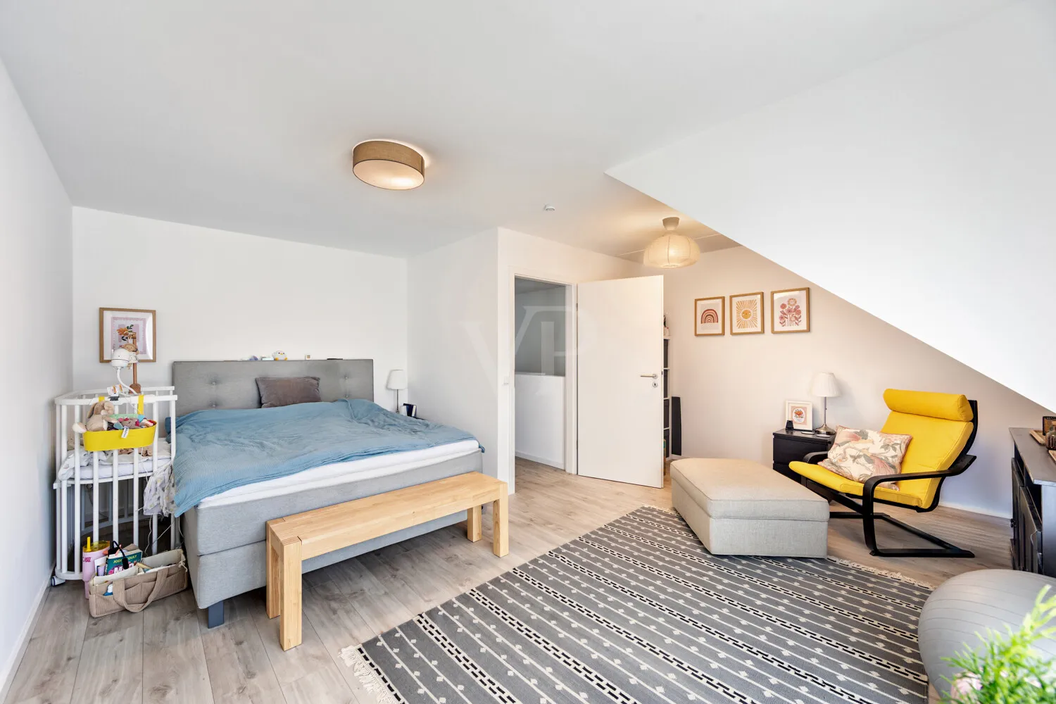 Schlafzimmer Dachgeschoss