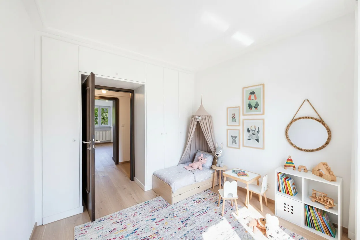 Kinderzimmer KI Möblierungsvorschlag