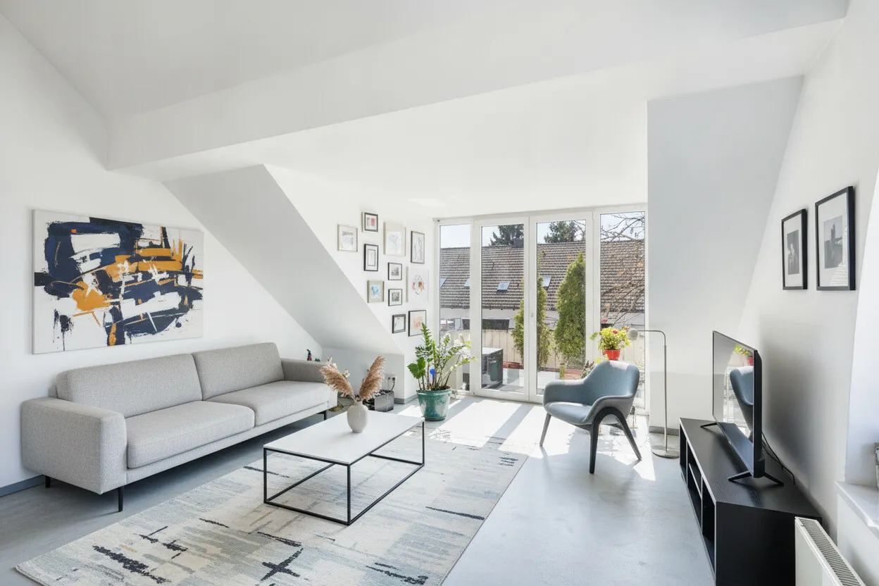 Wohnzimmer Möblierung KI Inspo