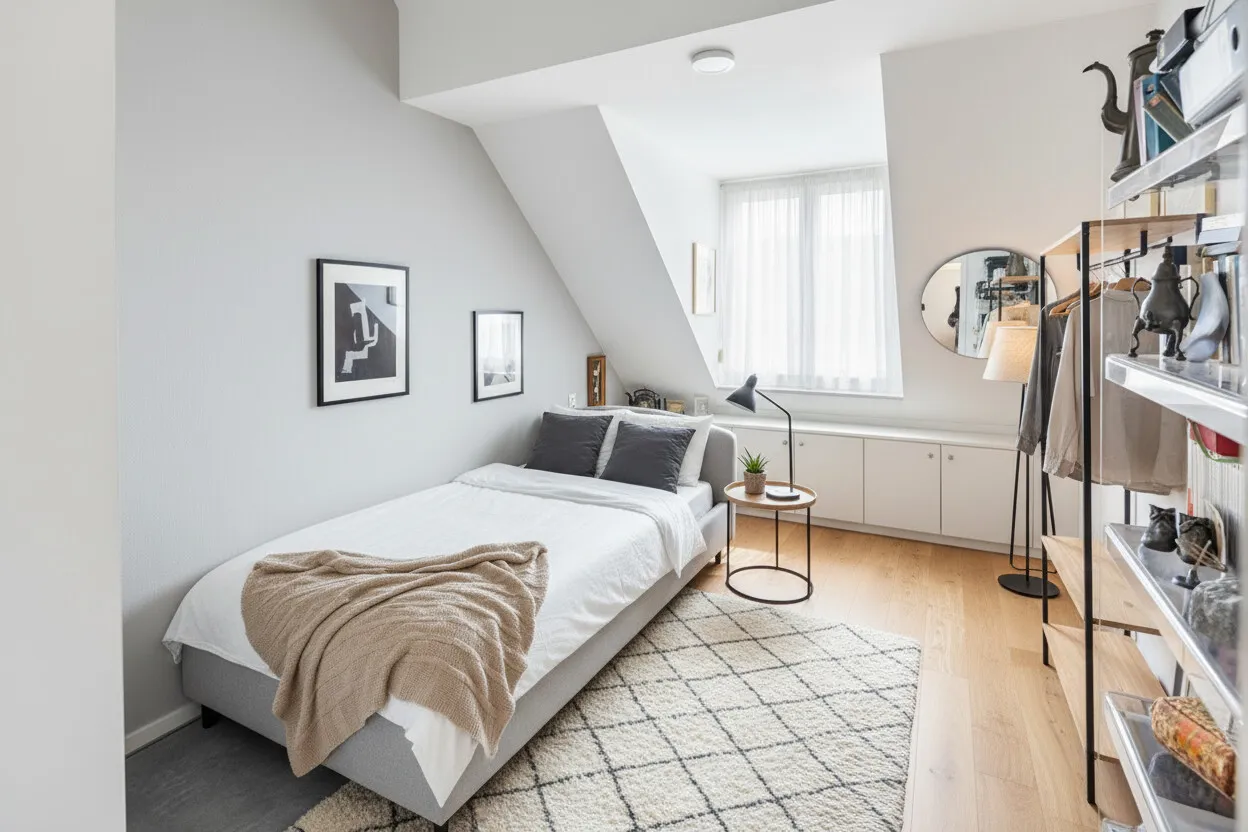 Schlafzimmer Möblierung KI Inspo