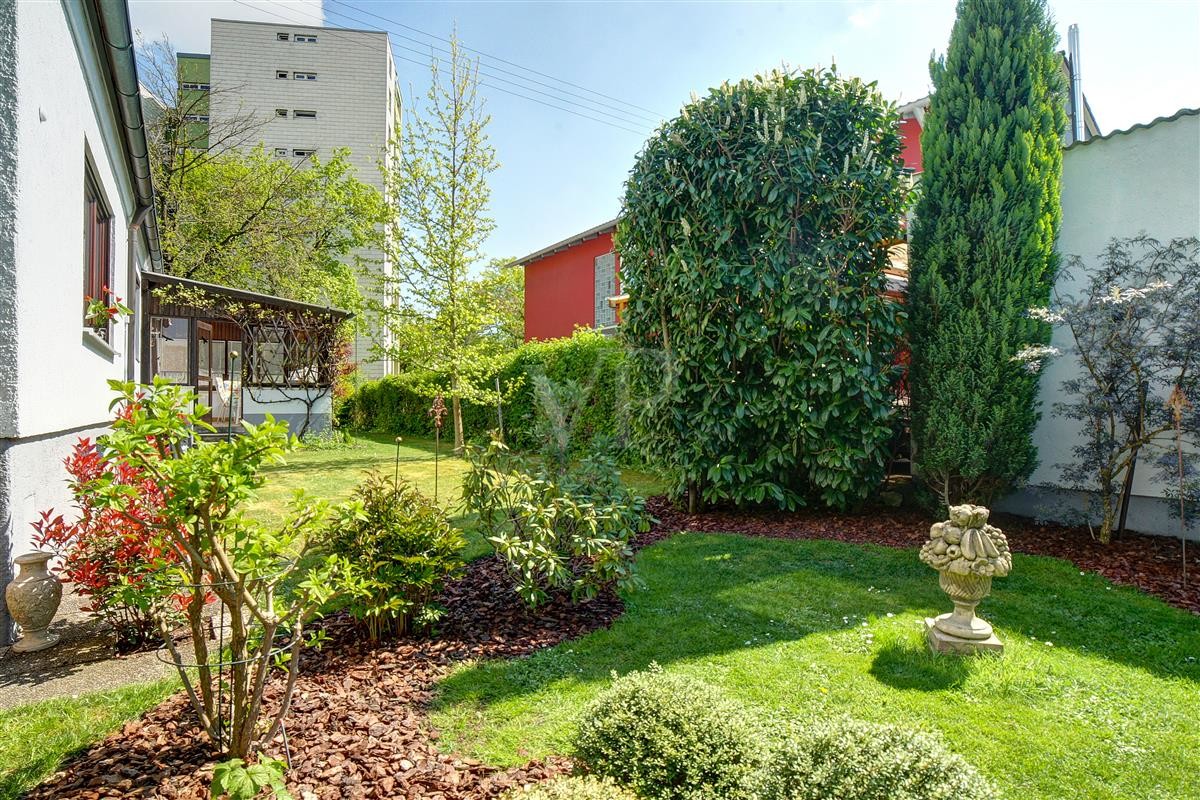 Gartenanteil Wohnung Obergeschoss, vorne Erdgeschoss