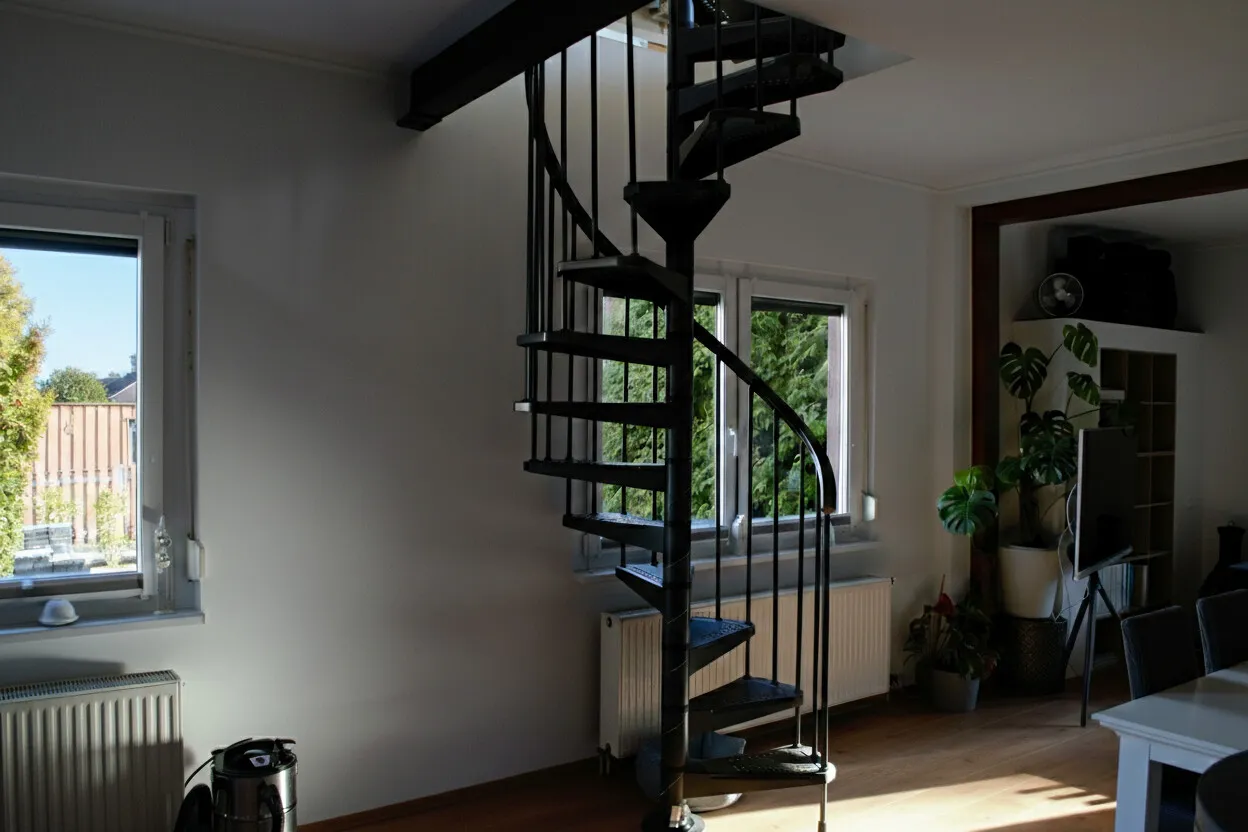 Wendeltreppe zum 1.OG