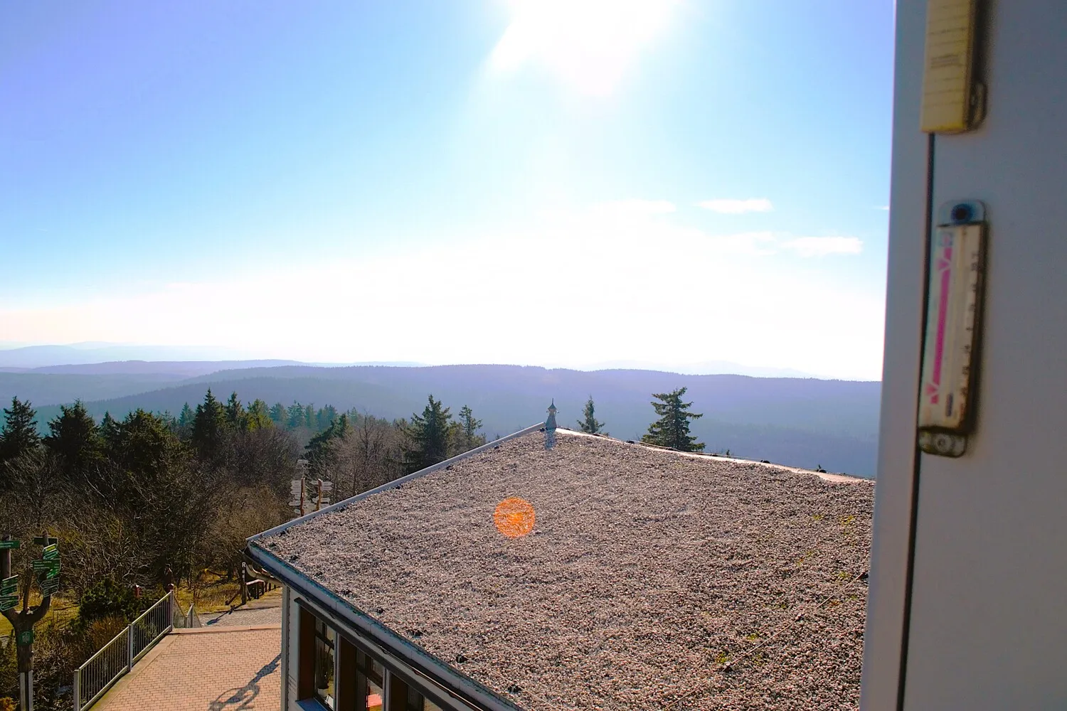 Ausblick aus dem Wohnzimmer 2.OG