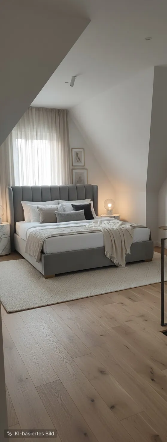 Schlafzimmer KI Vorschlag nach Fertigstellung