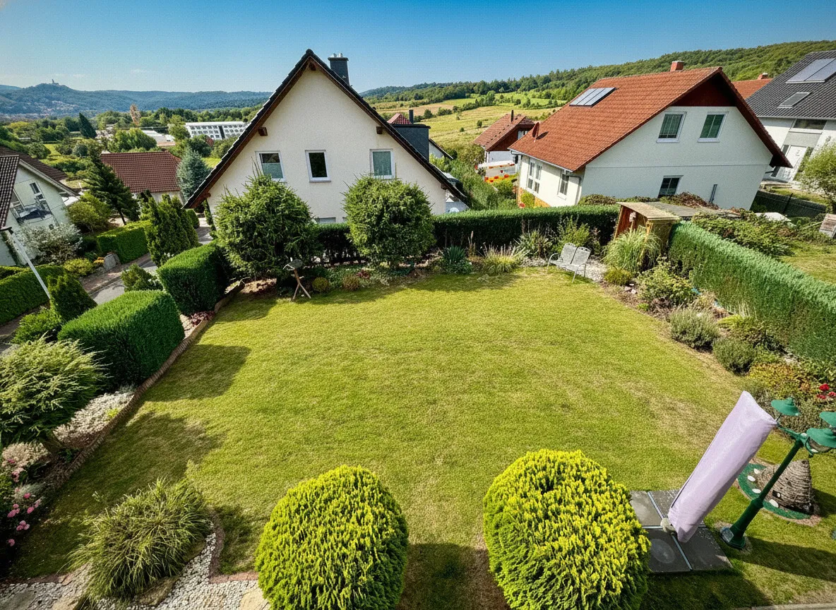 Blick in den Garten