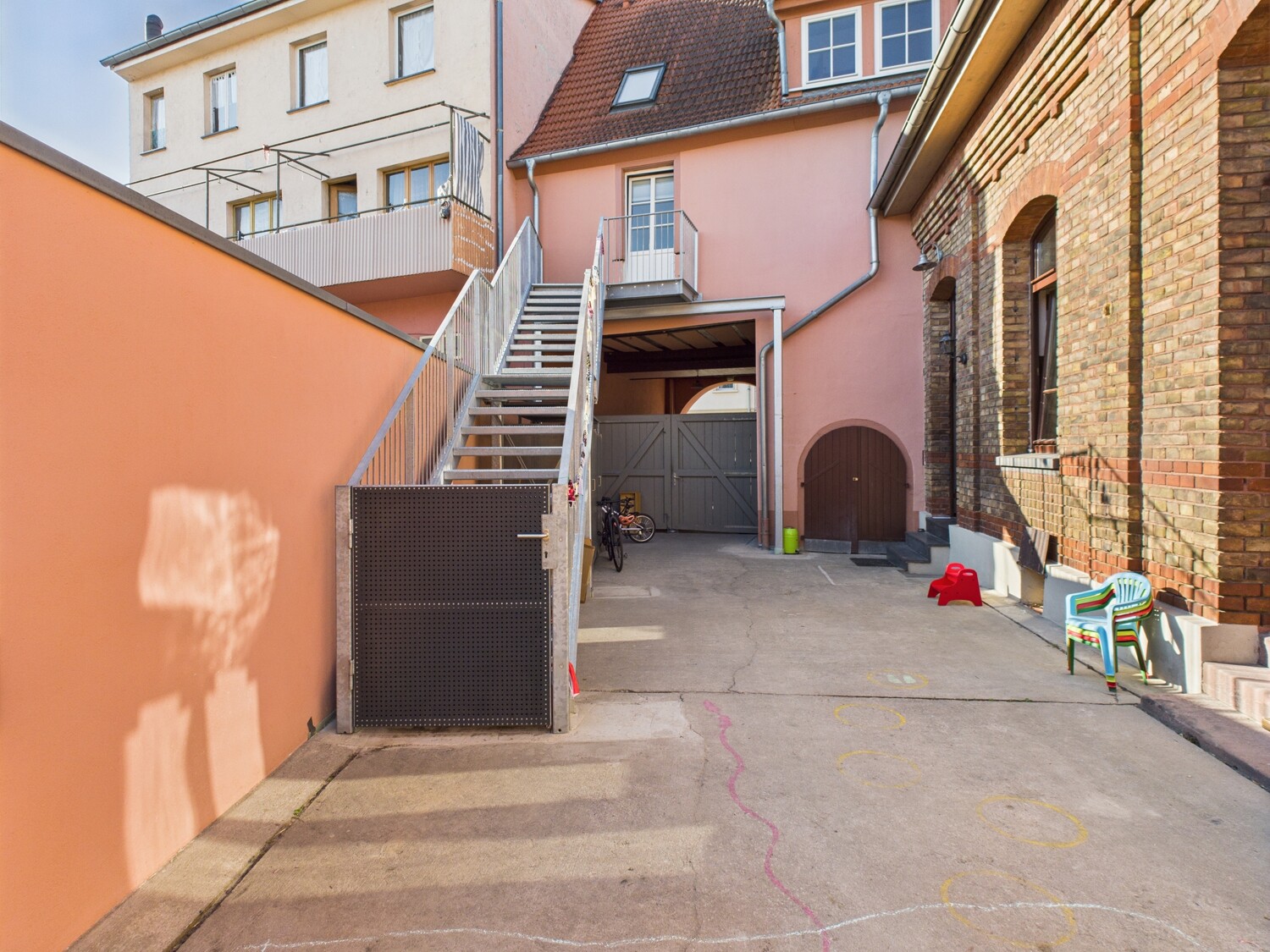 neuer Treppenaufgang