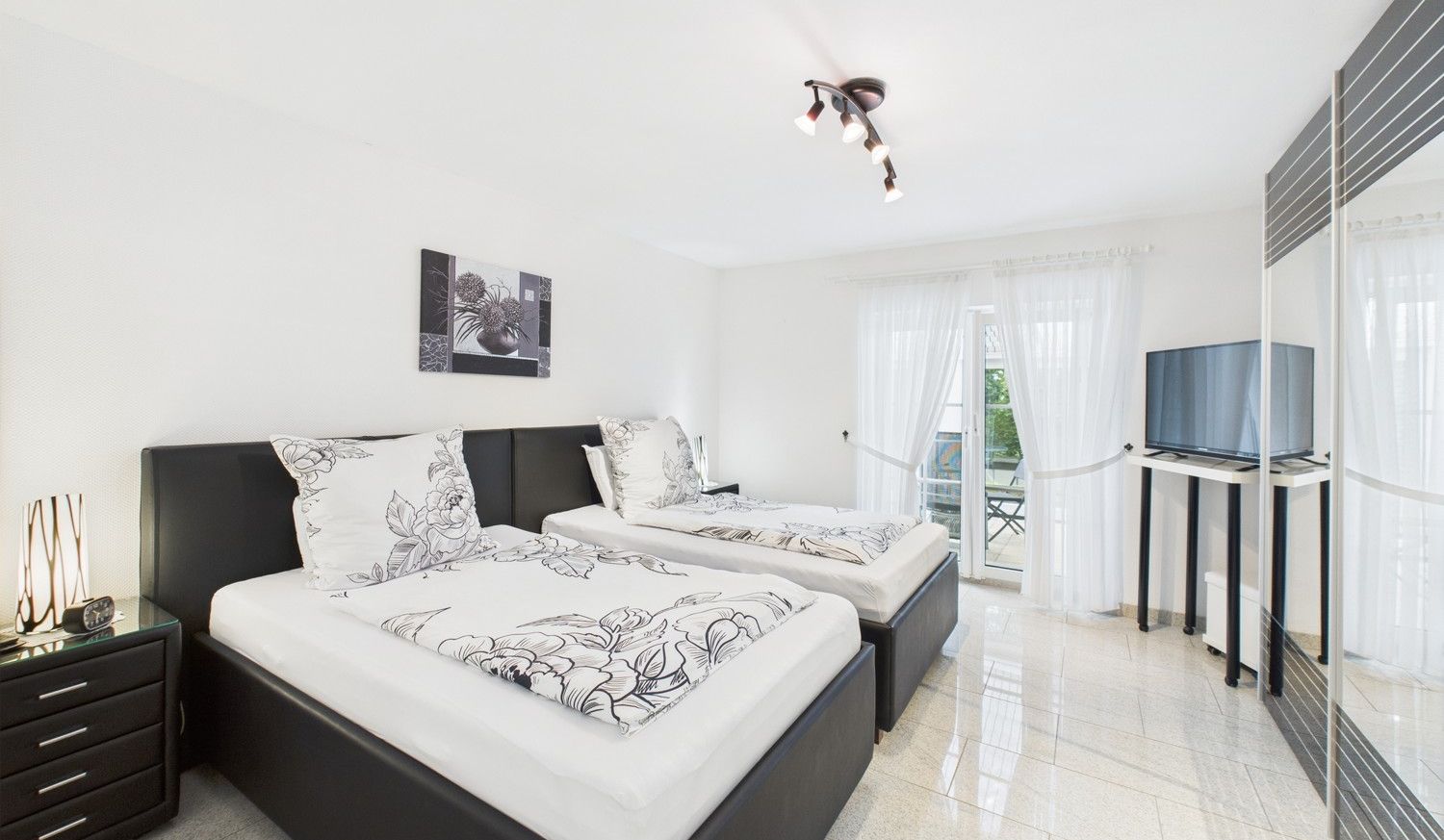 helles Schlafzimmer