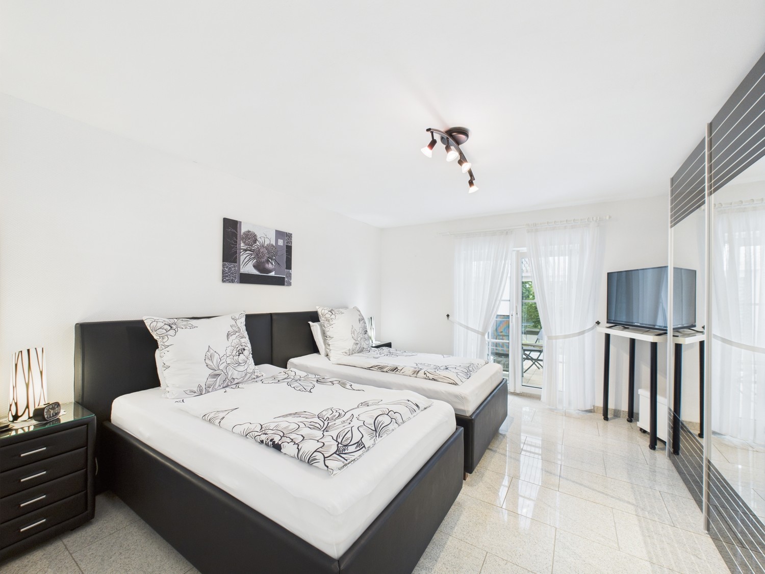 helles Schlafzimmer
