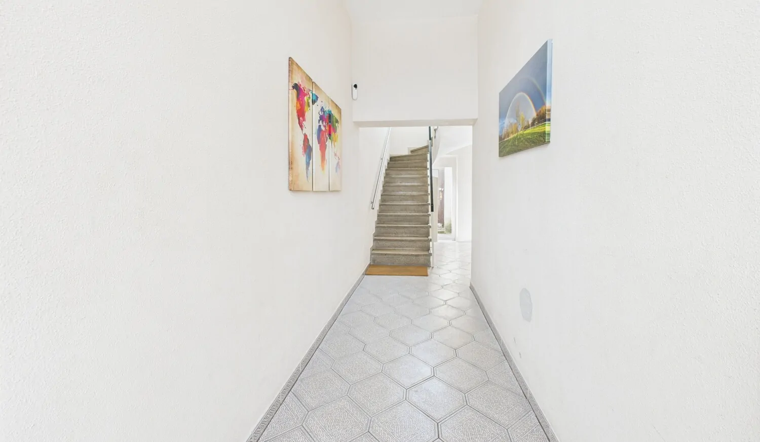 Freundlicher Eingangsbereich