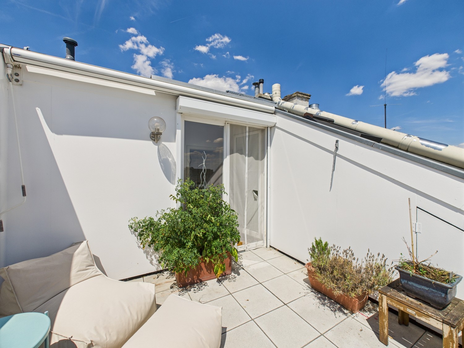Dachterrasse ...