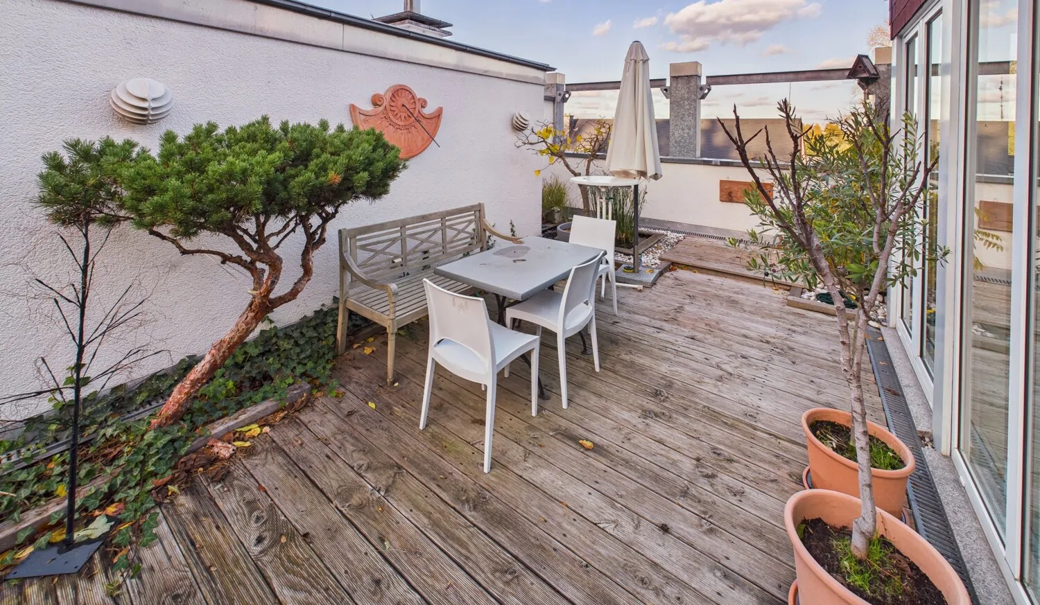 Mediterrane Dachterrasse