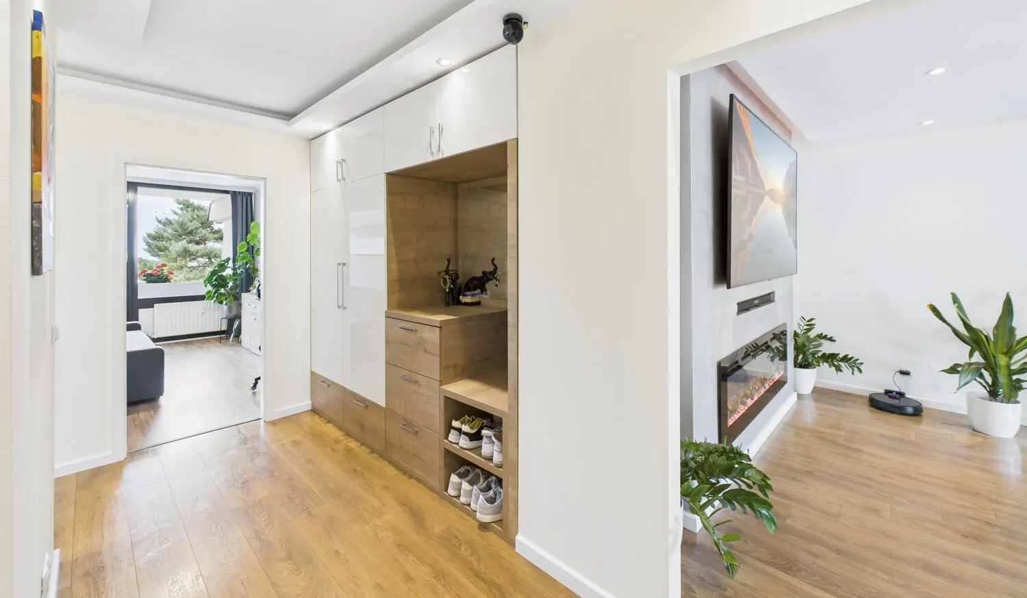 einladender Eingangsbereich