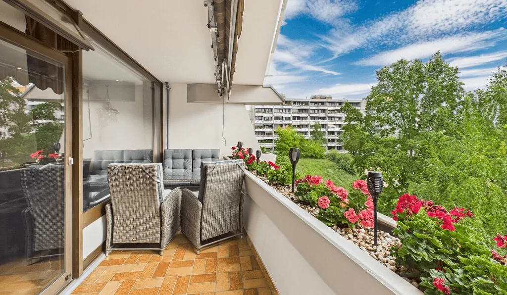 Balkon zum Verweilen