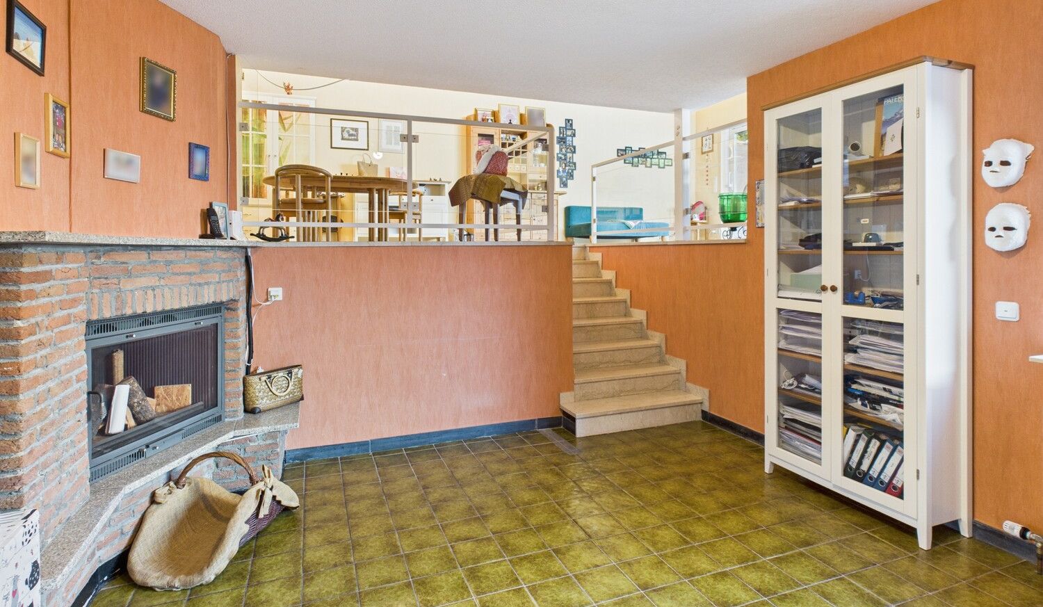 gemütliches Kaminzimmer...