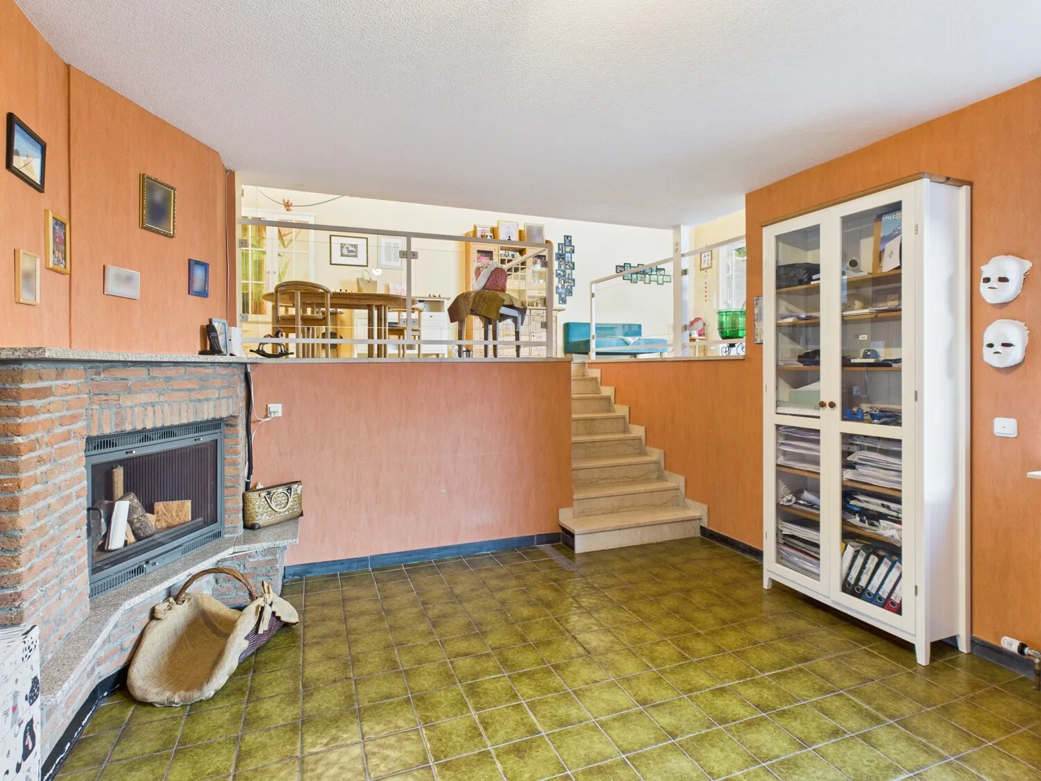 gemütliches Kaminzimmer...