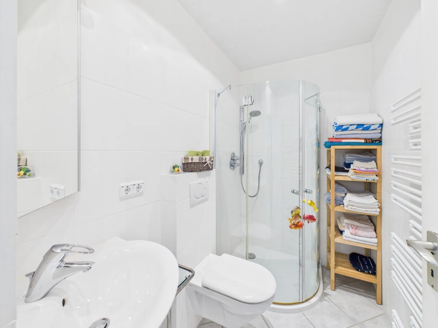 Innenliegendes Duschbad