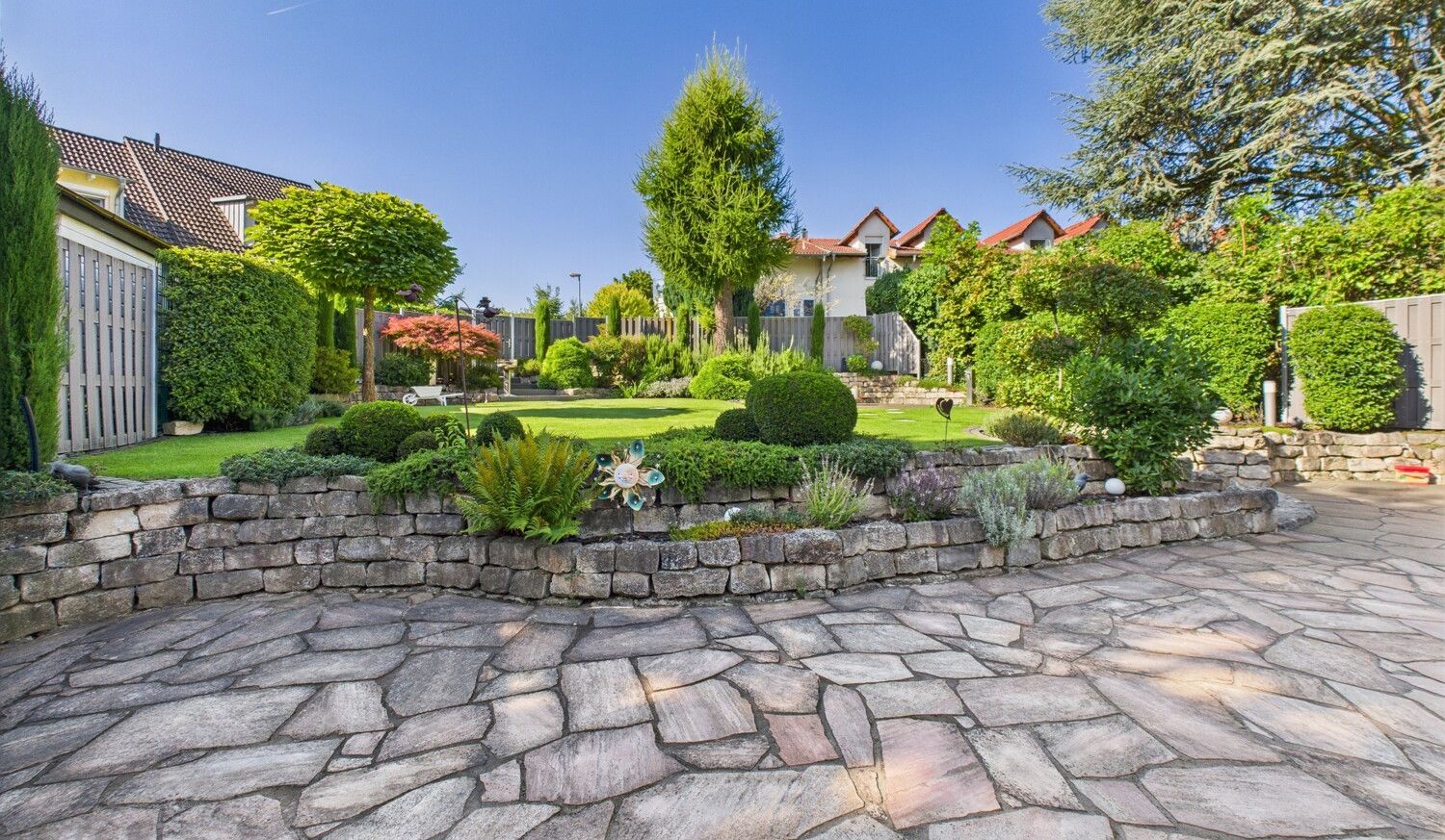 Blick in den Garten