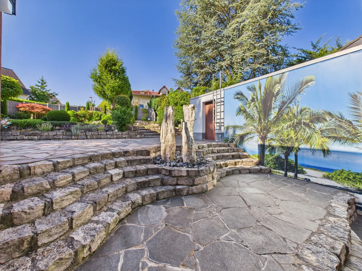 ... unteren Terrasse