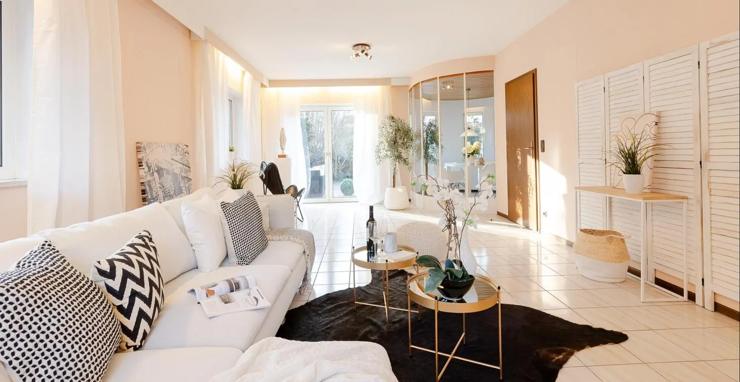 einladender Wohnbereich