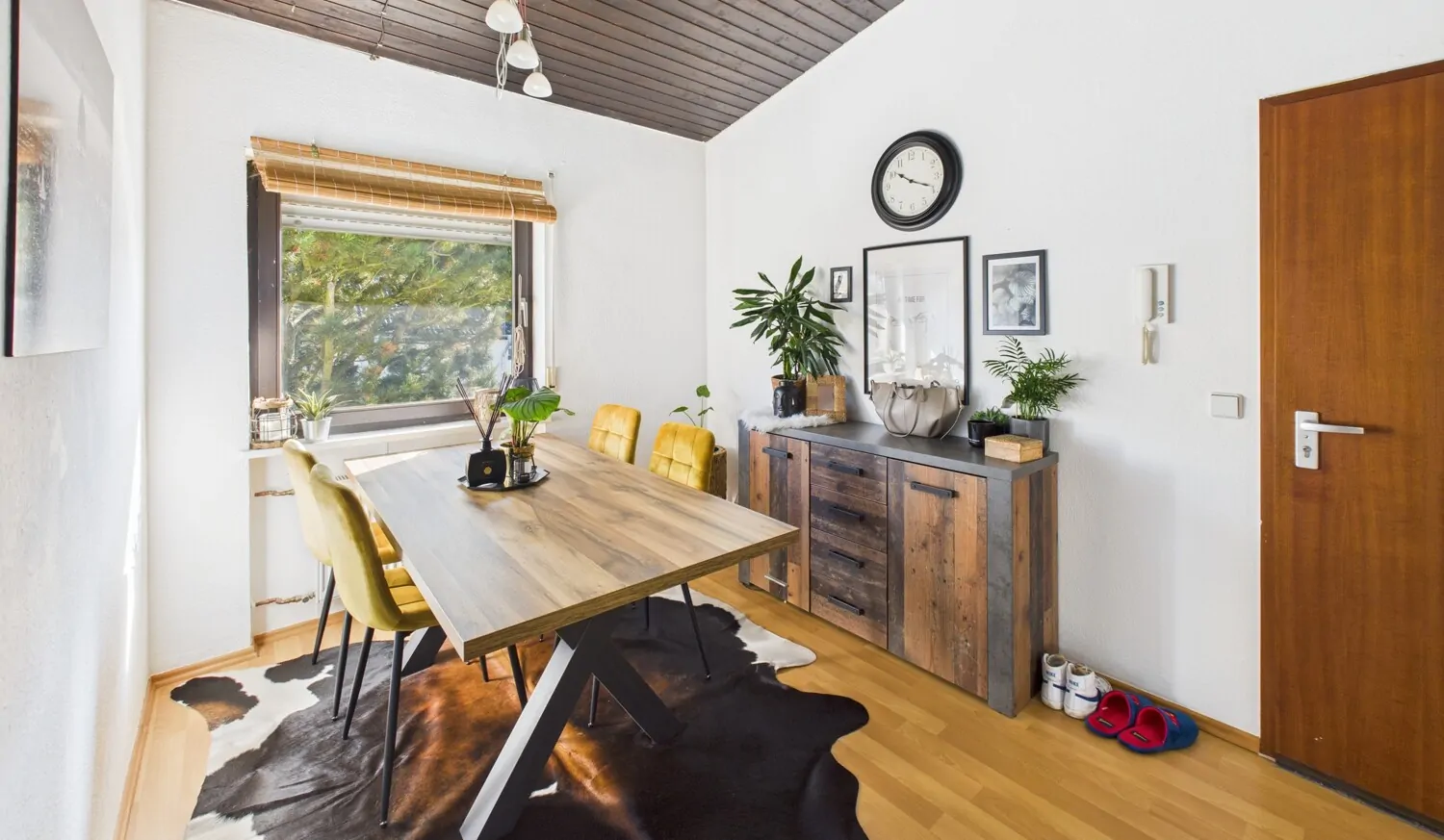 einladender Essbereich