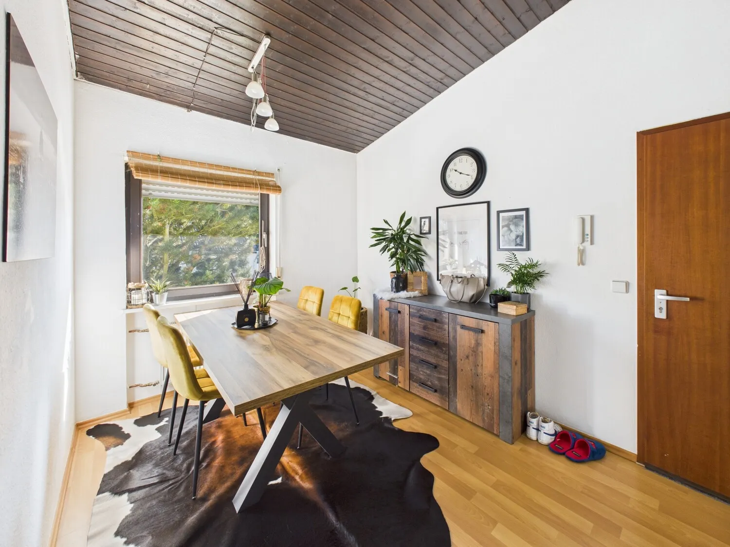 einladender Essbereich