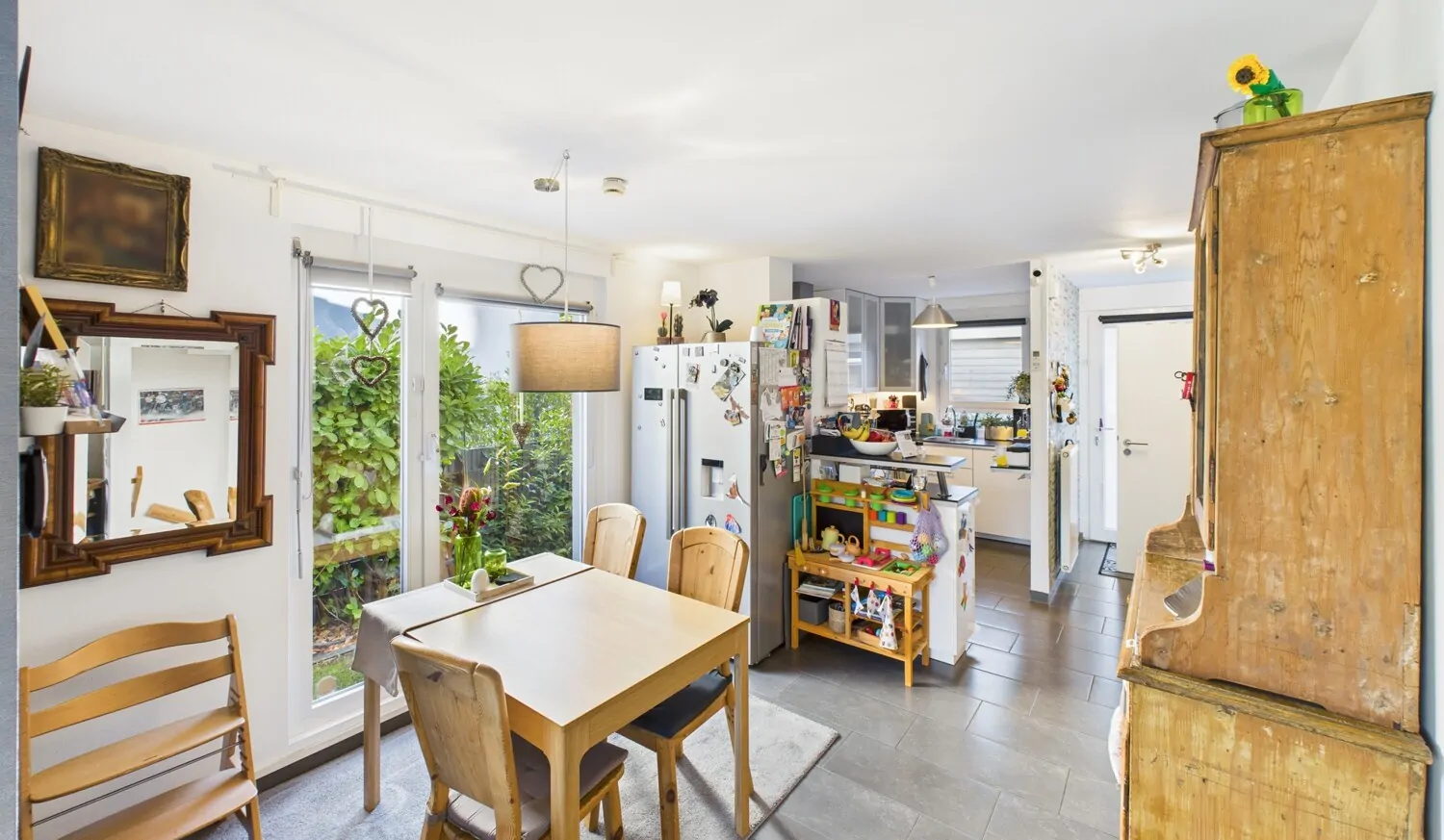 Einladender Essbereich