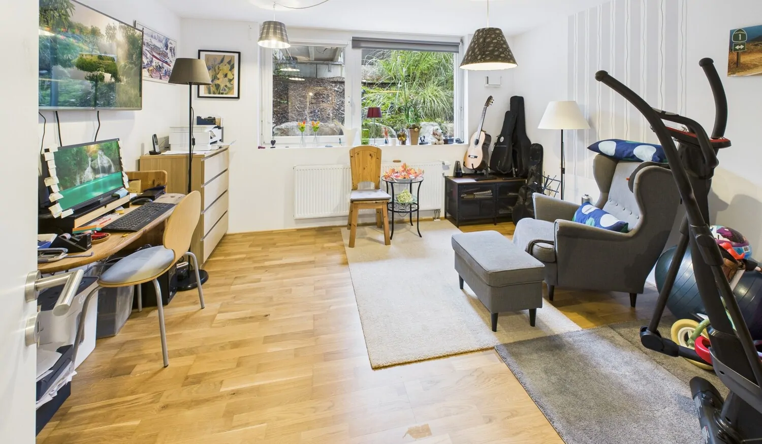 Büro oder Schlafzimmer