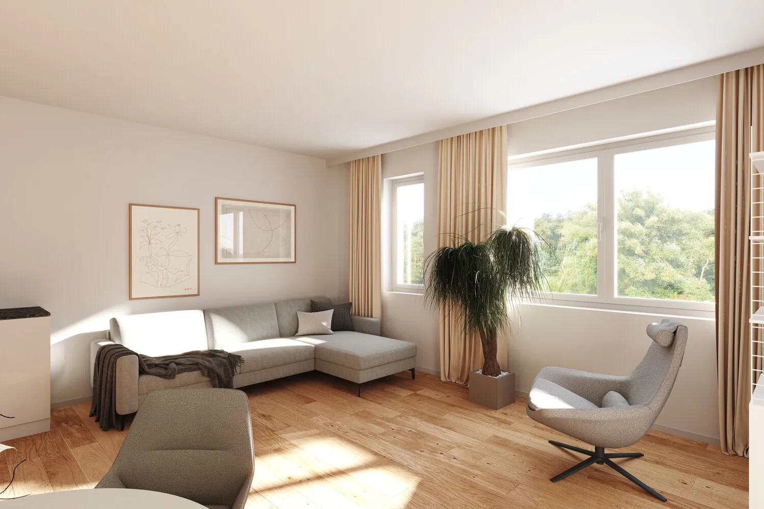 FiLaGo - Residenz Altersgerechte, exklusive 74 m² Etagenwohnung mit Tiefgarage in Toplage