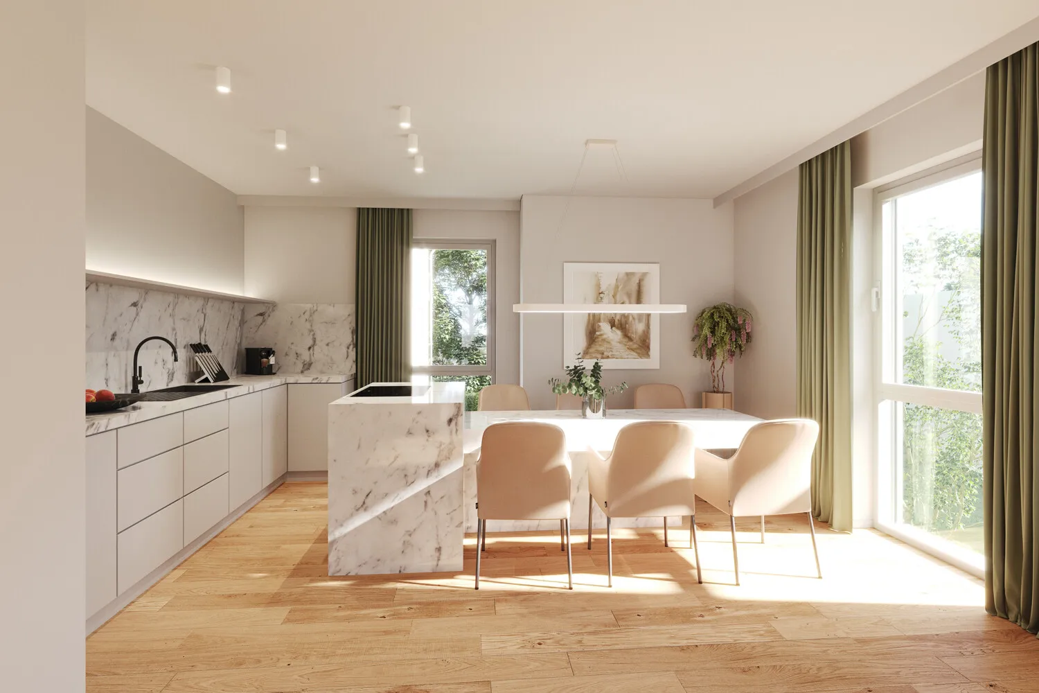 FiLaGo - Residenz Altersgerechte, exklusive 104 m² Etagenwohnung mit Tiefgarage in Toplage