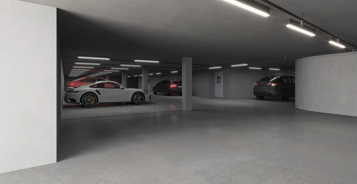 Beispiel Tiefgarage