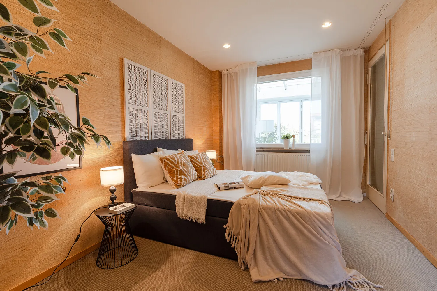 helles Schlafzimmer