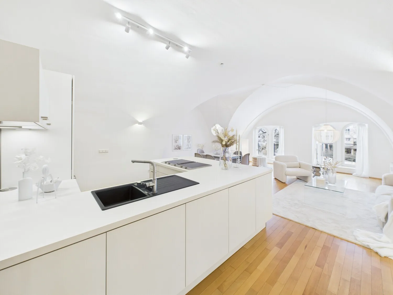 ... moderner Küchenzeile