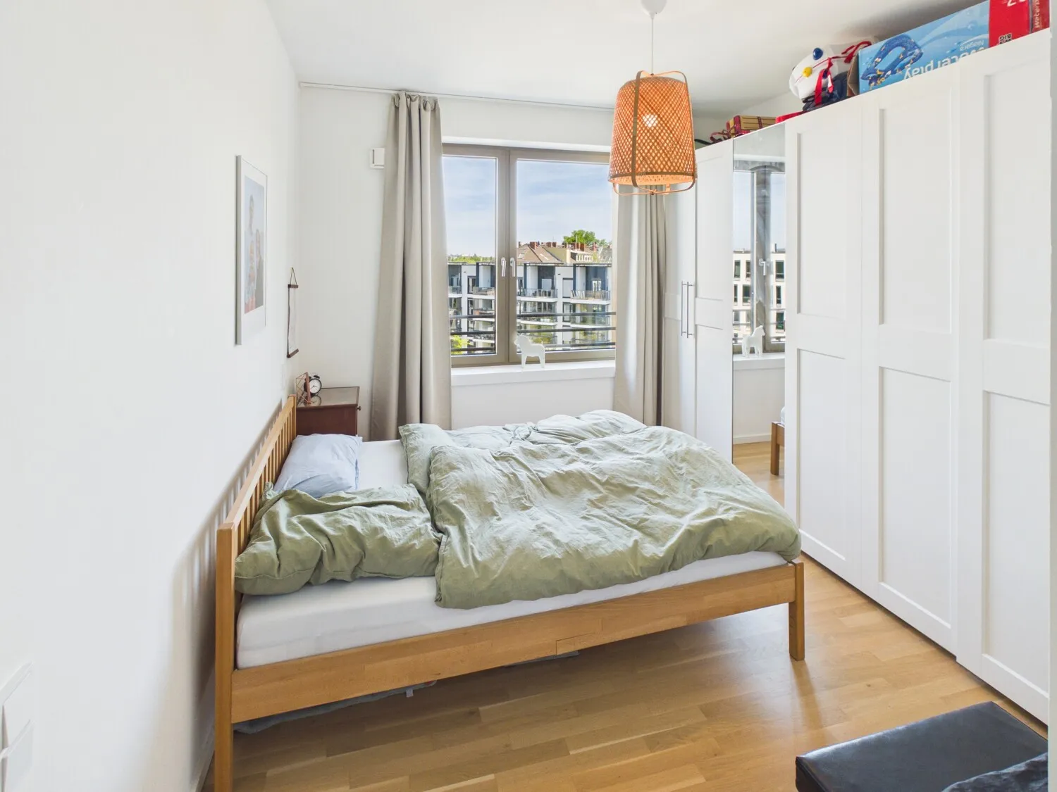 helles Schlafzimmer
