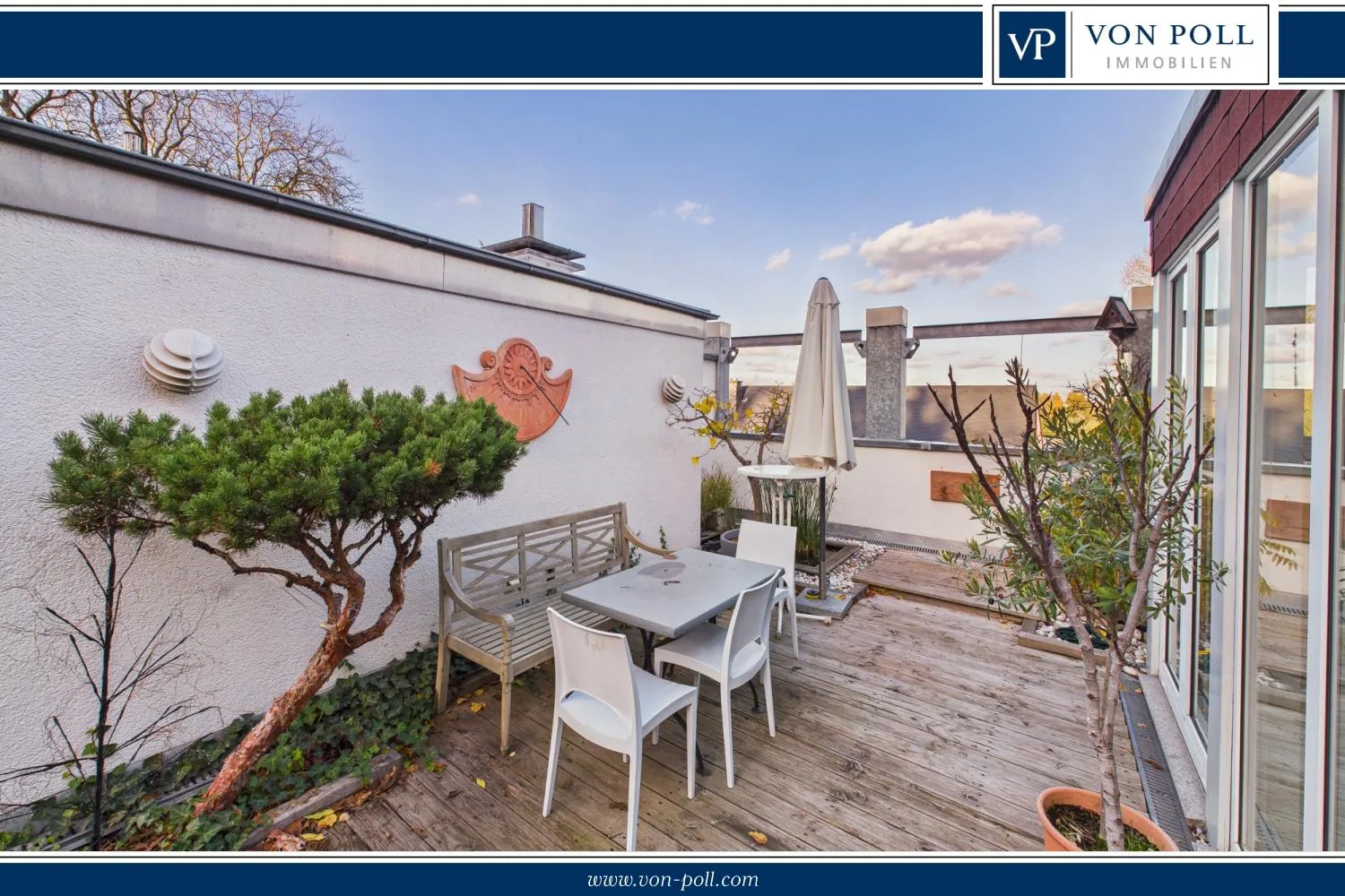 Mediterrane Dachterrasse