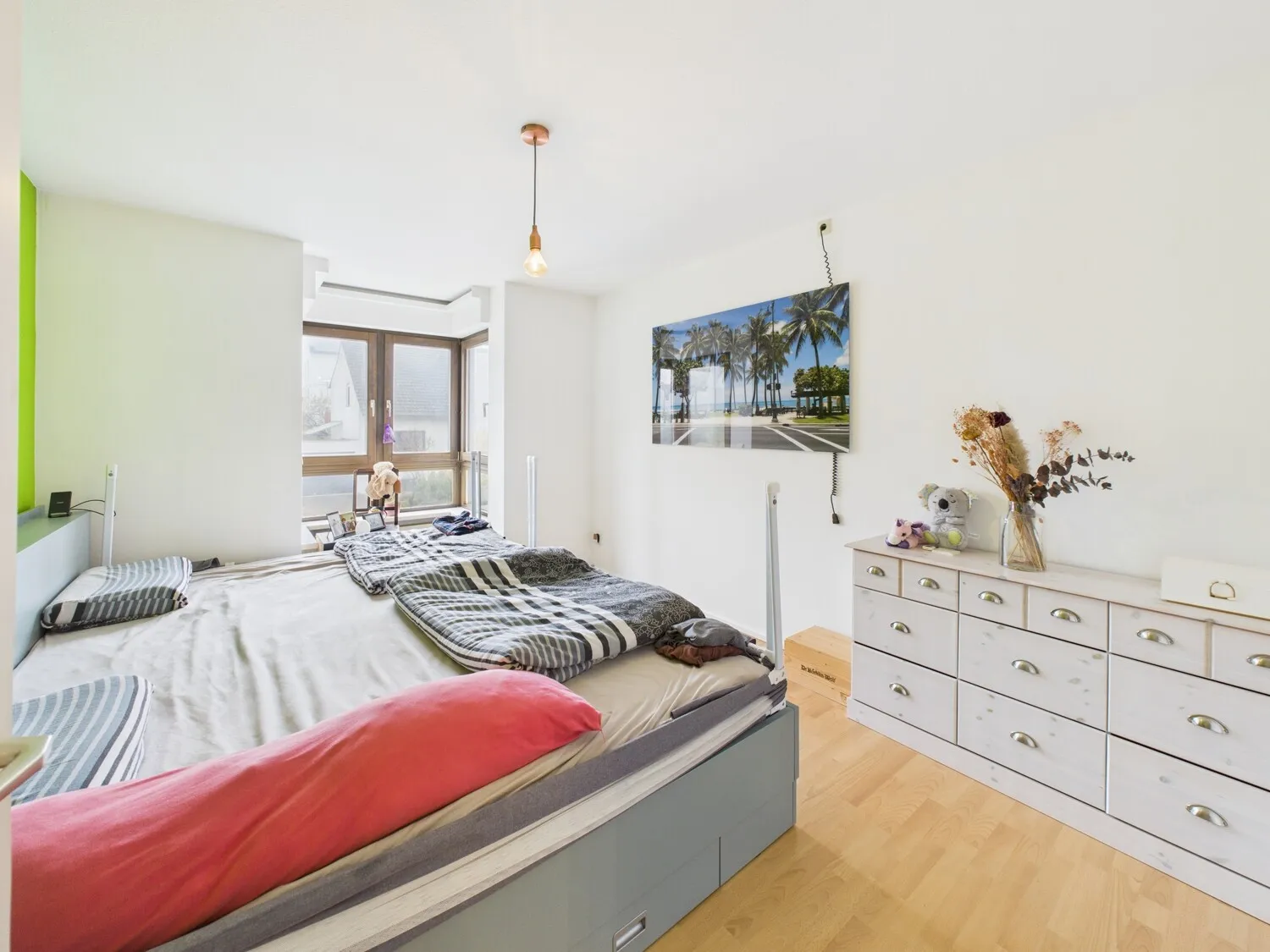 helles Schlafzimmer