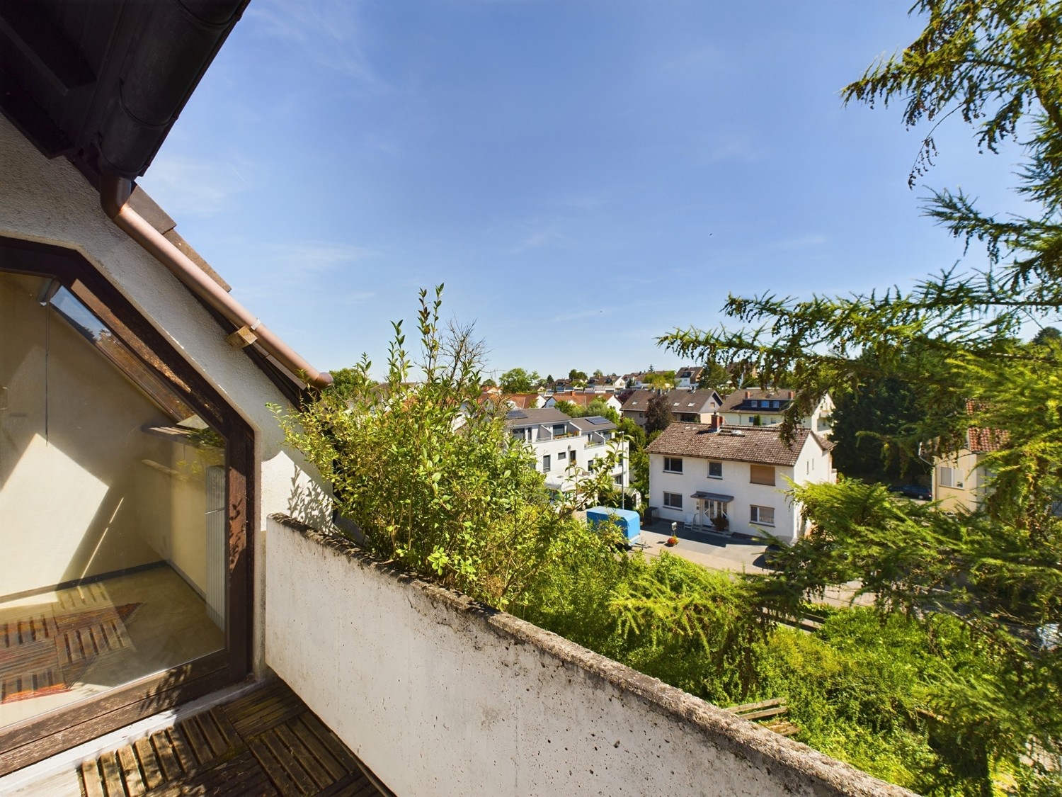 Balkon mit Aussicht