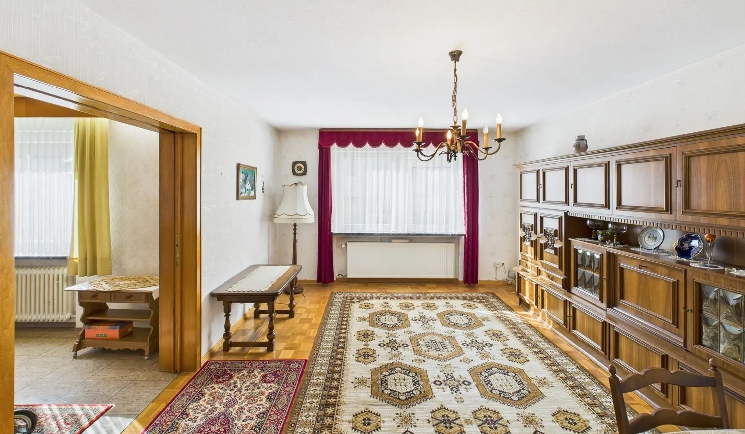 Lichtdurchfluteter Wohnbereich