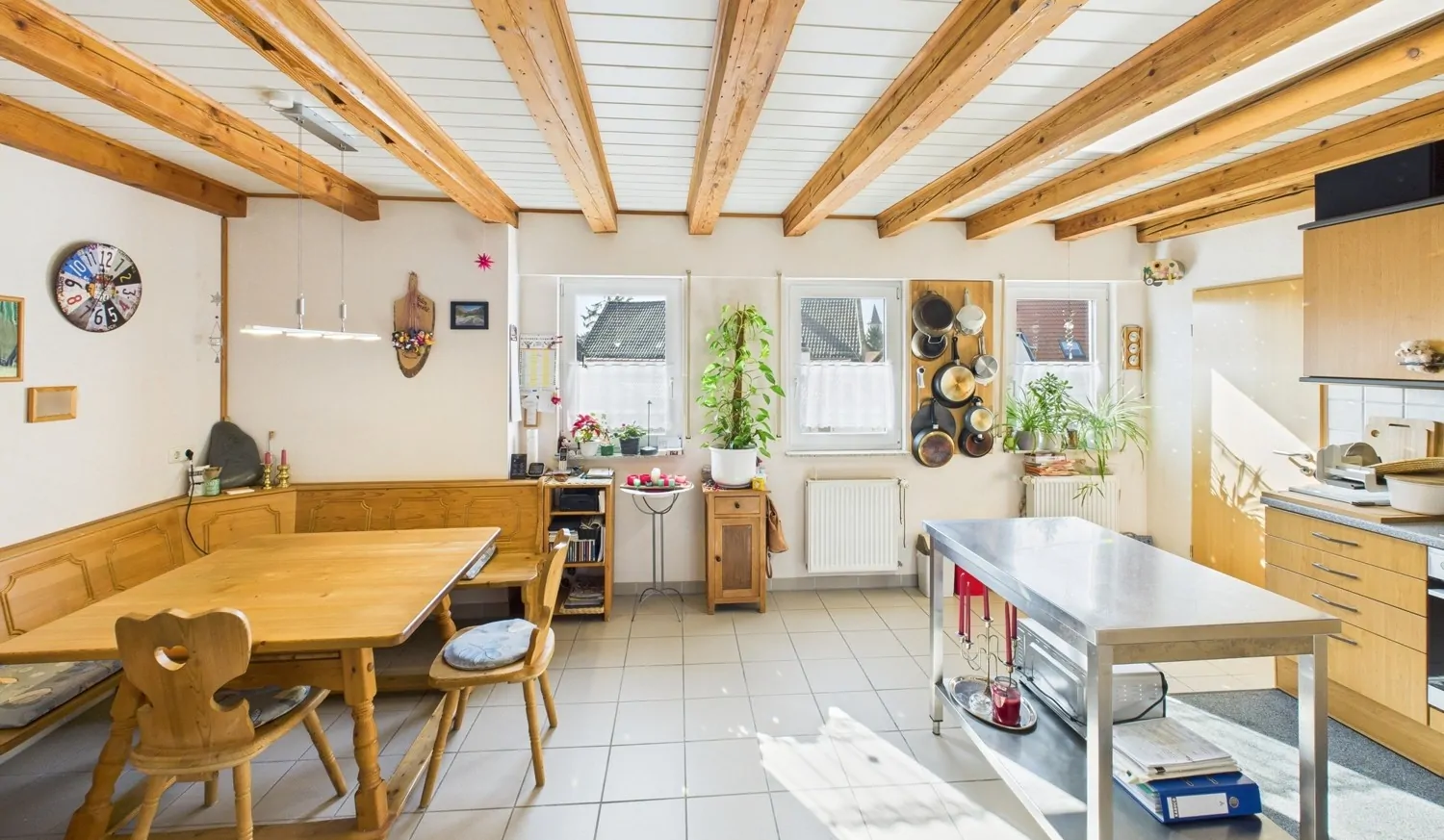 ...mit gemütlichem Charme