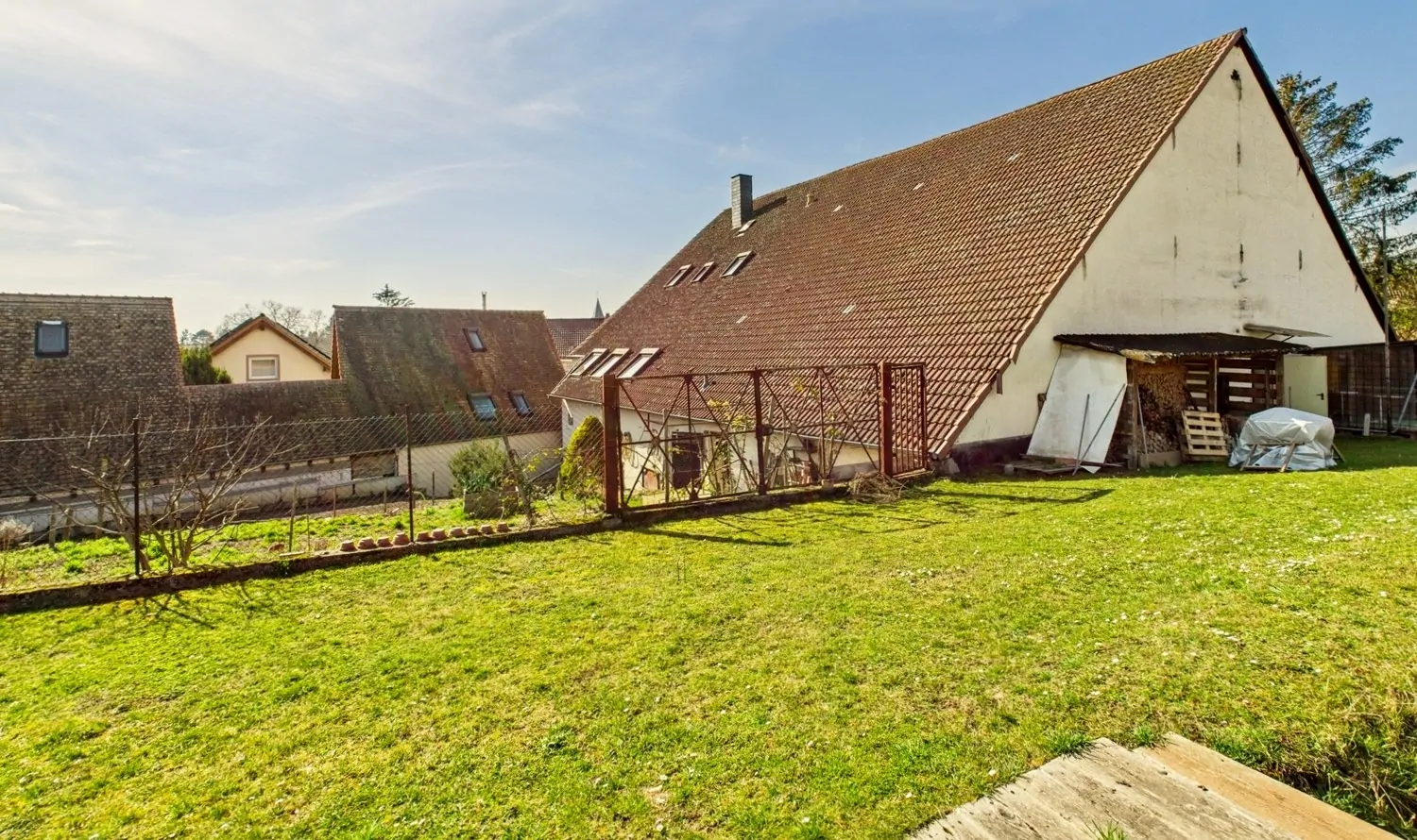 Ansicht von den Weinbergen