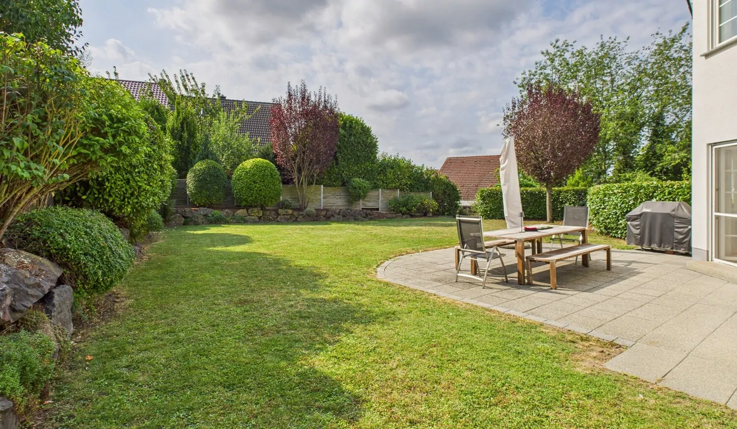 wunderschönes Gartenparadies