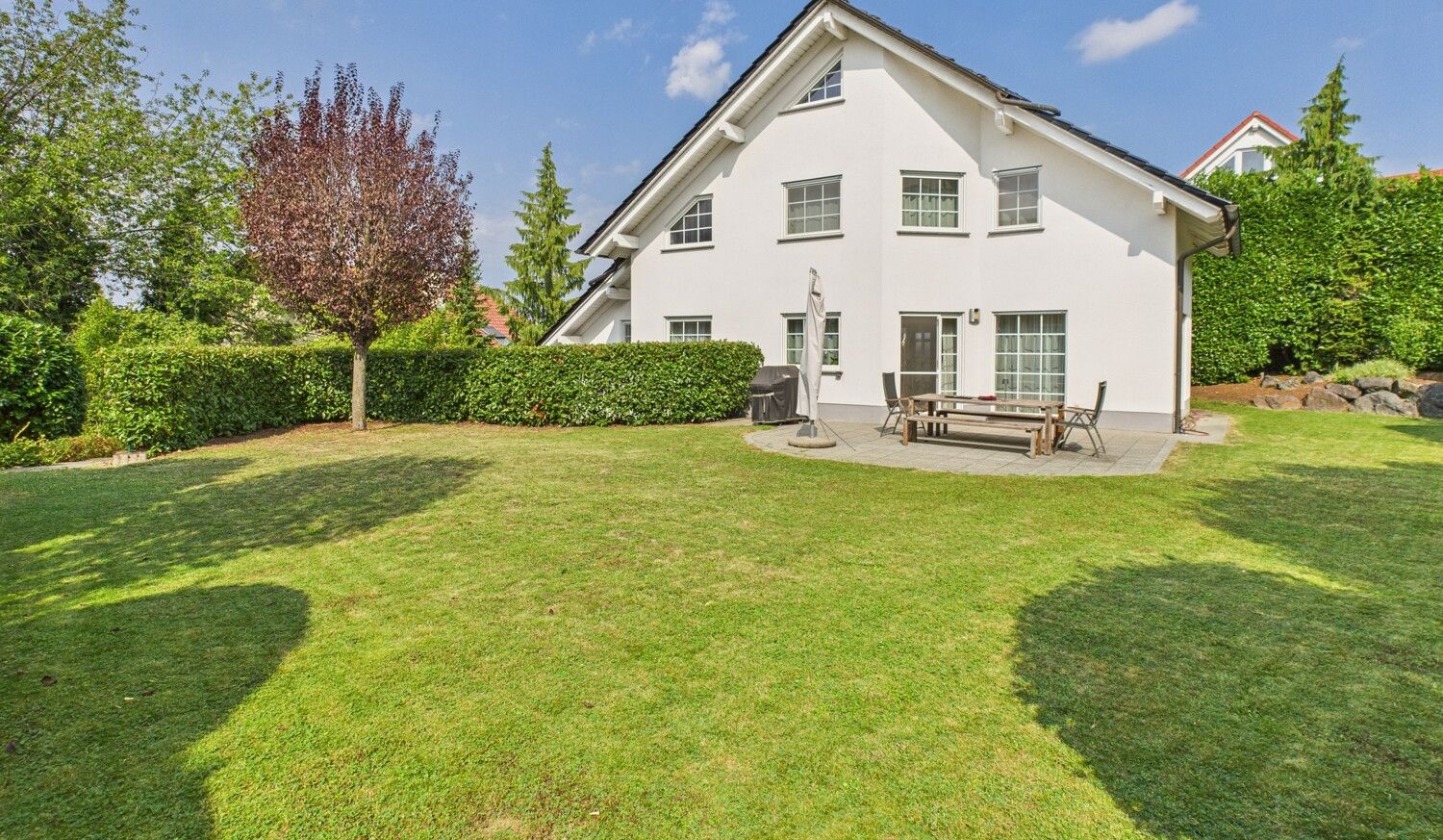 Blick vom Garten