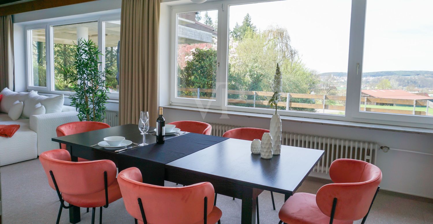 Genießen Sie Ihr Essen mit Ausblick