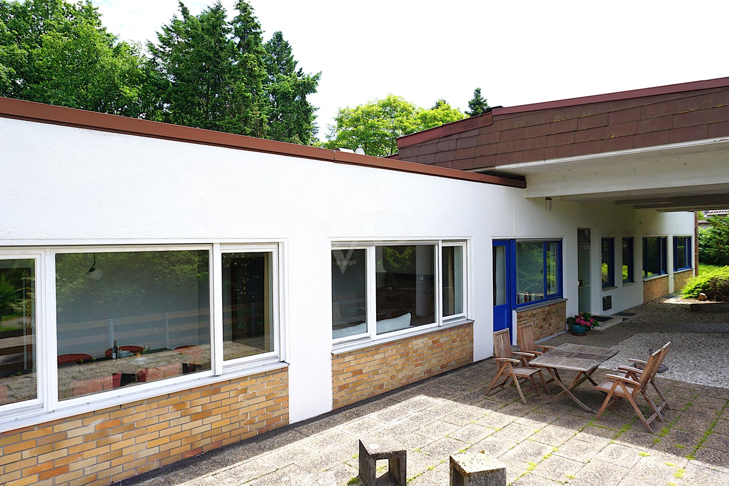 Ansicht von der Terrasse