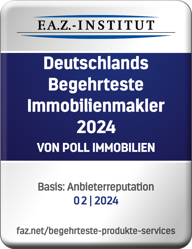 Siegel_FAZ_Begehrteste_01-2024_VON POLL IMMOBILIEN