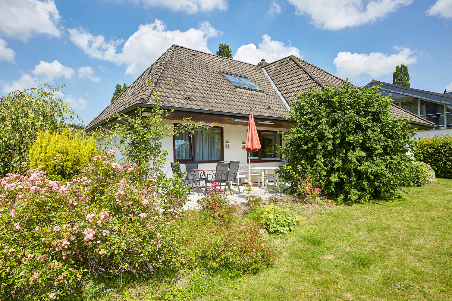 Geschützte Terrasse