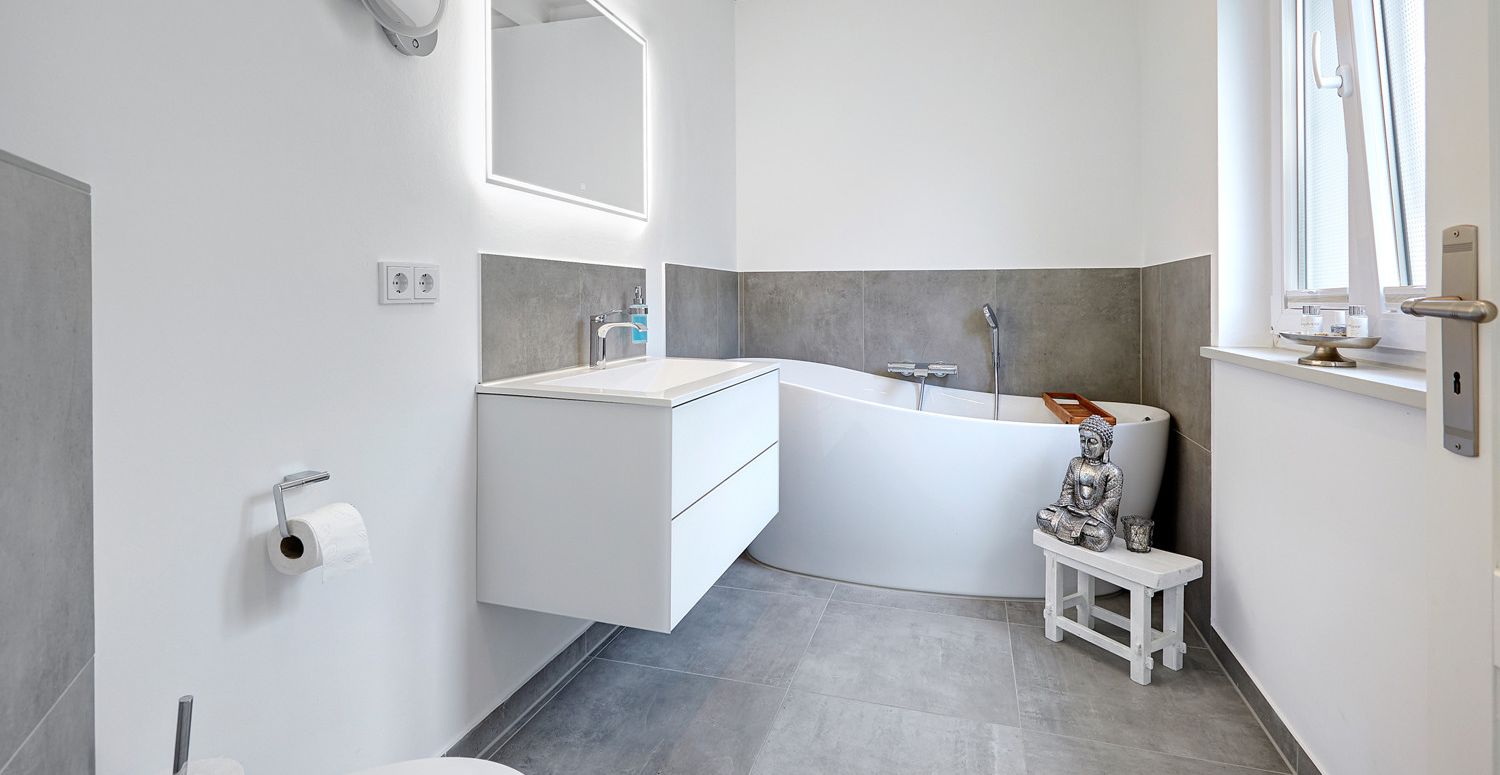 Modernes Vollbad