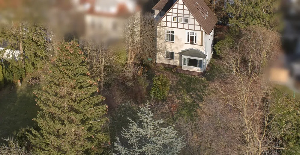 Drohnenaufnahme Rückansicht