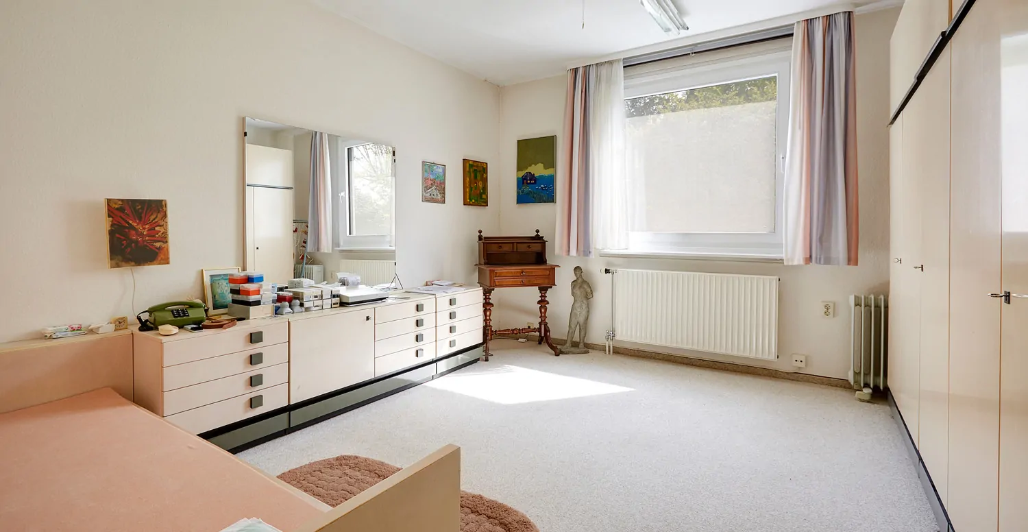 Schlafzimmer im Erdgeschoss