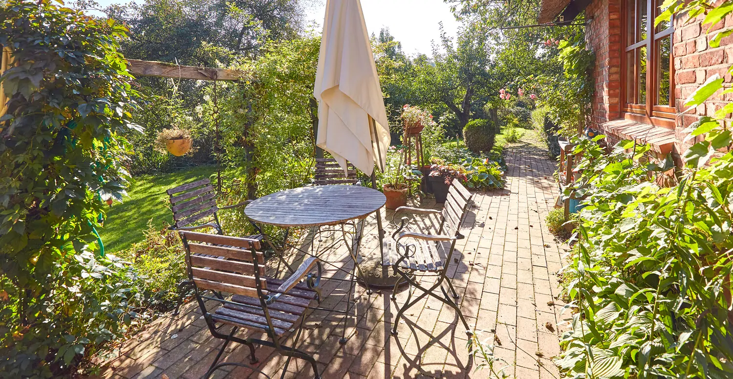 Frühstücksterrasse